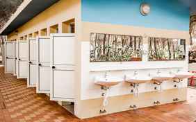 Die Sanitäranlagen - Foto: Anita Waszelewski